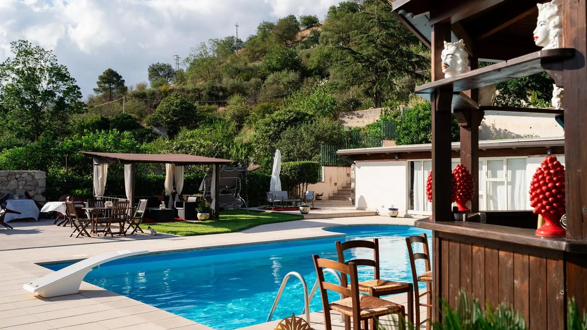Apartment Villa Agave Pool & Spa Gaggi Italy
